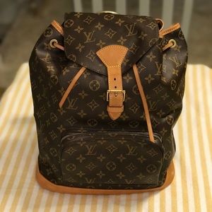 Louis Vuitton monogram Montsouris GM Backpack